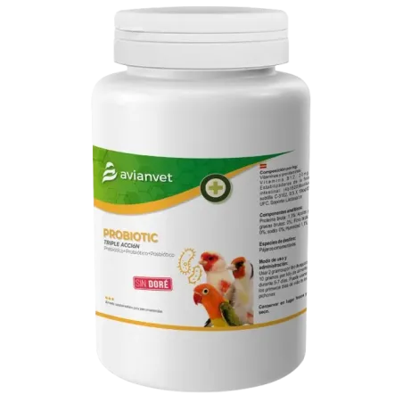 Probiotique Triple Action 125gr - Avianvet - 9,10 € - Avianvet - 86508