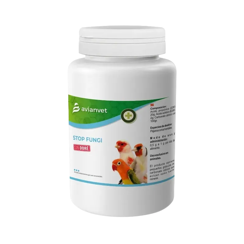 Stop Fungi - Aliment complémentaire 125gr - Avianvet Stop Fungi - Aliment complémentaire 125gr - Avianvet