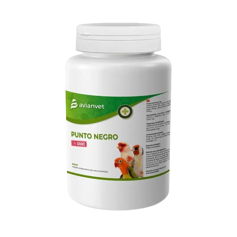 Punto Negro - Aliment complémentaire 250gr - Avianvet
