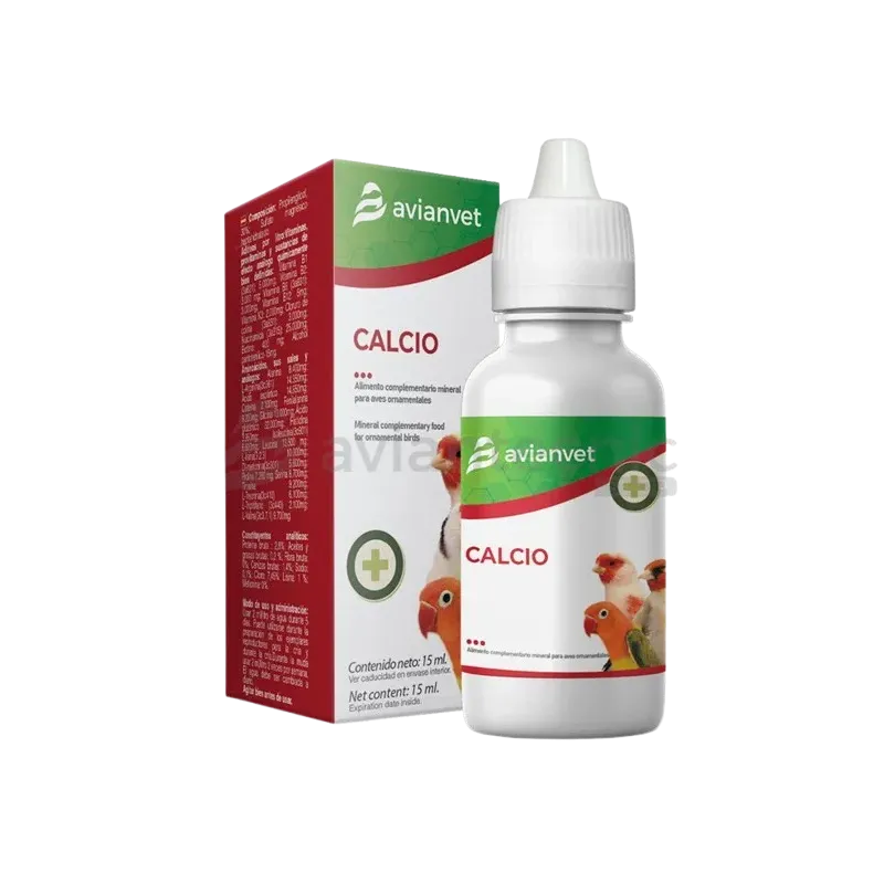 Calcium liquide 15ml - Avianvet Calcium liquide 15ml - Avianvet