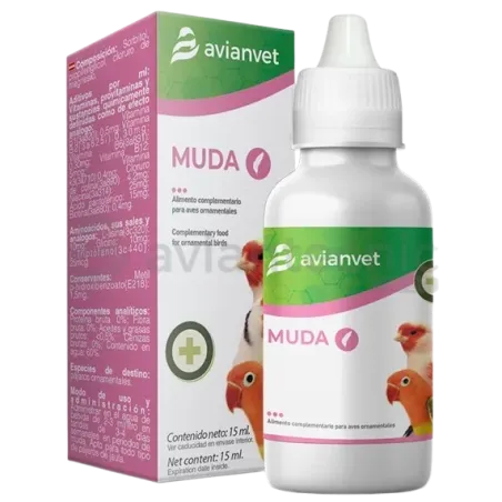 Muda aliment complémentaire 15ml - Avianvet à 5,60 € - Avianvet - 66304 - Vitamines et Compléments