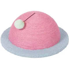 Griffoir SATURN SCRATCH Rose 40x40x17cm - Duvo+ à 36,95 € - Duvo + - 431/487440 - Arbre à chat & griffoir