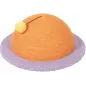 Griffoir SATURN SCRATCH Orange 40x40x17cm - Duvo+ à 36,95 € - Duvo + - 431/487457 - Arbre à chat & griffoir