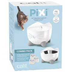 Kit Combo PIXI La Fontaine à Boire Catit PIXI Blanc - Duvo+ à 59,95 € - Duvo + - 33/43710 - Distributeurs et réservoirs de no...