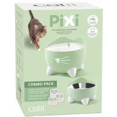 Kit Combo PIXI La Fontaine à Boire Catit PIXI Vert - Duvo+ à 59,95 € - Duvo + - 33/43713 - Distributeurs et réservoirs de nou...
