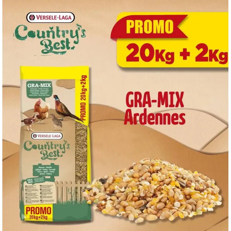 PROMO Gra-Mix Ardennes 20kg+2kg - Country's Best PROMO Gra-Mix Ardennes 20kg+2kg - Country's Best