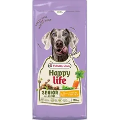 Happy Life - Senior Chicken 12,5kg aliment équilibré au poulet chien âgé à 42,55 € - Versele-Laga - 431207 - Happy Life