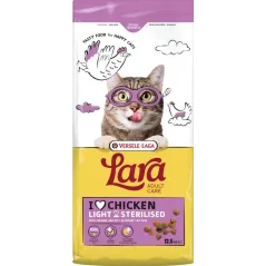 Lara Adult Care Light Sterilised avec poulet 12,5kg à 41,00 € - Versele-Laga - 441168 - Lara - Versele-Laga