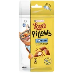 Lara Pillows au saumon Happy Fur Treats 60gr à 2,50 € - Versele-Laga - 444003 - Snacks