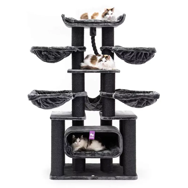 Arbre à Chat Skyline 186 Off White - Petrebels Arbre à Chat Skyline 186 Off White - Petrebels