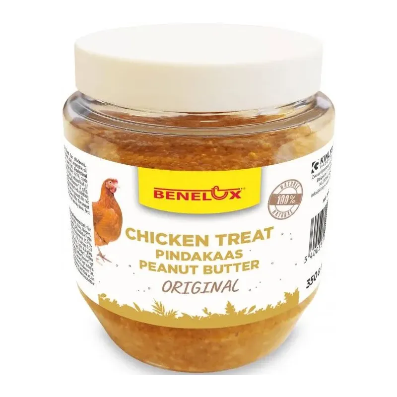 Beurre d'Arachide poulet naturel 350gr - Benelux Beurre d'Arachide poulet naturel 350gr - Benelux