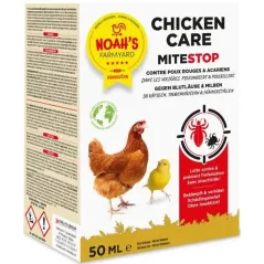 MiteStop contre pour rouges et acariens 50ml - Benelux à 29,95 € - Kinlys - 16207 - Hygiène & Environnement