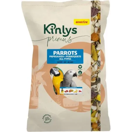 Primus Perroquets 15kg - Benelux à 42,95 € - Kinlys - KPS1215100 - Perroquets