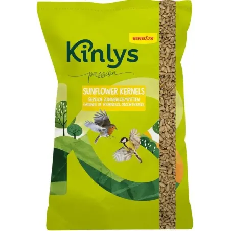 Passion Graines de Tournesol Décortiquées 20kg - Benelux à 47,95 € - Kinlys - KPN1168001 - Oiseaux de la nature
