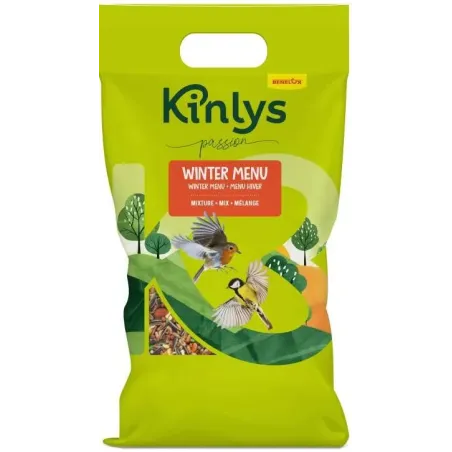 Passion Winter Menu 4kg - Benelux à 7,65 € - Kinlys - KPN1210452 - Oiseaux de la nature