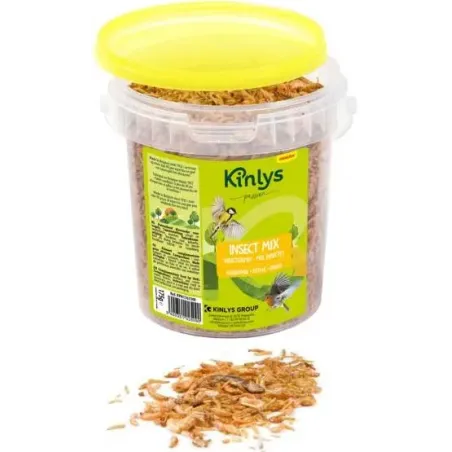 Passion Mix Insectes 175gr - Benelux à 4,45 € - Kinlys - KPN1763300 - Oiseaux de la nature