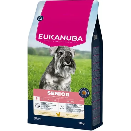 Senior Breed S Poulet 12kg - Eukanuba à 72,95 € - Eukanuba - 16343 - Eukanuba