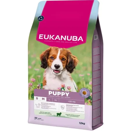 Puppy Breed S-M Agneau & Rice 12kg - Eukanuba à 71,95 € - Eukanuba - 16335 - Eukanuba