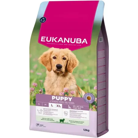 Puppy Breed L-XL Agneau & Rice 12kg - Eukanuba à 72,95 € - Eukanuba - 16325 - Eukanuba
