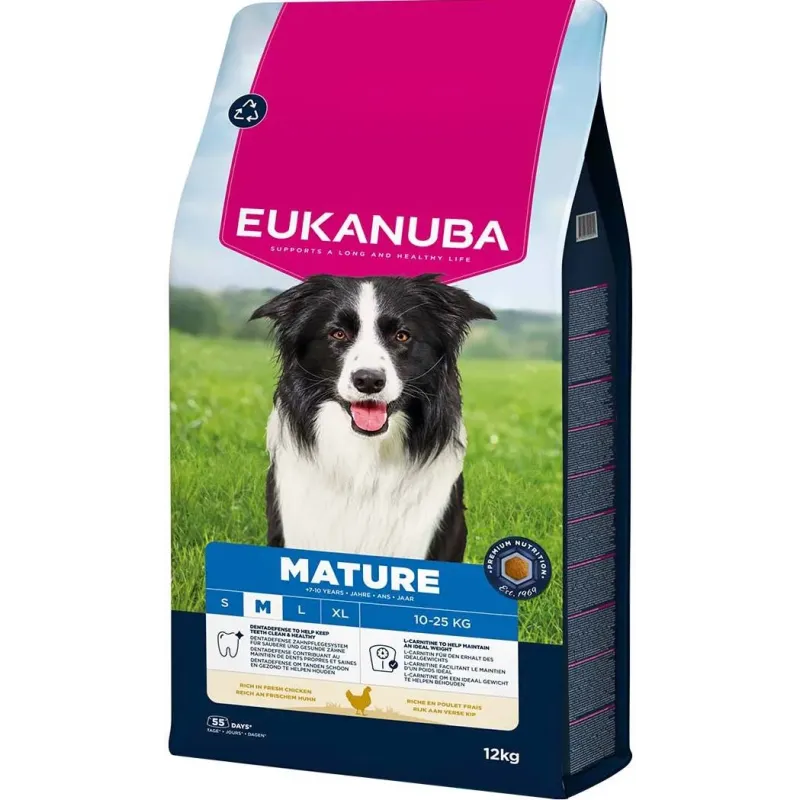 Mature Breed M Poulet 12kg - Eukanuba Mature Breed M Poulet 12kg - Eukanuba
