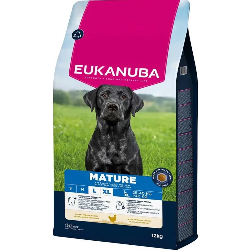 Mature Breed L-XL Poulet 12kg - Eukanuba