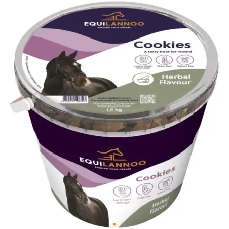 Cookies Herbe 1,5kg - Equilannoo à 6,95 € - Grizo - 602985020 - Snacks