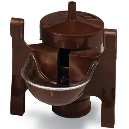 Abreuvoir automatique plastique + métal - Grizo à 5,95 € - Grizo - 606150000 - Mangeoires & abreuvoirs