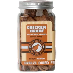 Snack Coeurs de Poulet 60gr - Kiwi Walker à 6,95 € - Grizo - 324513000 - Snacks
