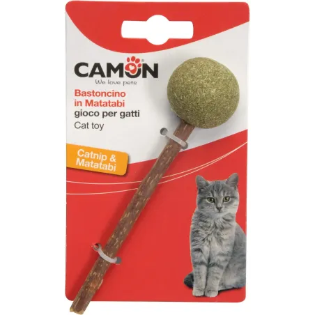 Jouet Matatabi + Catnip 14cm - Grizo à 1,95 € - Grizo - 403008001 - Natural