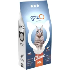 Litière Fine Agglomérante Sans parfum 10L - Grizo à 8,95 € - Grizo - 405060000 - Litière pour chat