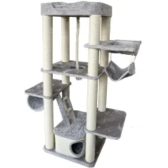 Arbre à Chat Apollo 70x60x178cm - Grizo à 235,00 € - Grizo - 440436 - Arbre à chat & griffoir