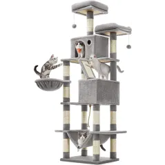 Arbre à Chat Gigantico 60x50x206cm - Grizo à 279,00 € -  - 440433 - Arbre à chat & griffoir
