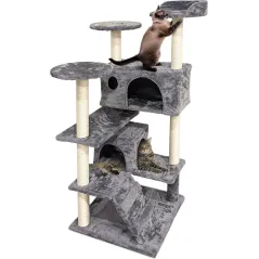Arbre à Chat Cyrus 50x50x130cm - Grizo à 129,00 € - Grizo - 440432 - Arbre à chat & griffoir