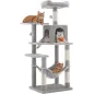 Arbre à Chat Chandler 55x45x143cm - Grizo à 129,00 € - Grizo - 440431 - Arbre à chat & griffoir