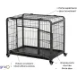 Cage Titan M/95x58x70cm - Grizo Cage Titan M/95x58x70cm - Grizo