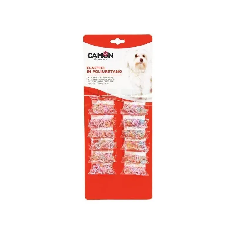Élastiques Colorés 100x pour Chiens - Grizo