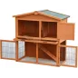 Clapier En Bois Pompom 98x54x100cm - Grizo Clapier En Bois Pompom 98x54x100cm - Grizo