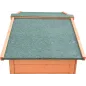 Clapier En Bois Pompom 98x54x100cm - Grizo Clapier En Bois Pompom 98x54x100cm - Grizo