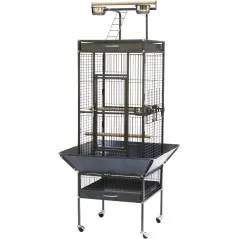 Kio cage oiseaux/perroquets 67x67x155cm - Grizo à 269,00 € - Grizo - 141020000 - Cages