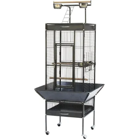 Kio cage oiseaux/perroquets 67x67x155cm - Grizo à 269,00 € - Grizo - 141020000 - Cages