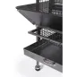 Kio cage oiseaux/perroquets 67x67x155cm - Grizo