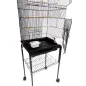 Peep cage oiseaux sur pied 46x36x154cm - Grizo