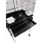 Peep cage oiseaux sur pied 46x36x154cm - Grizo