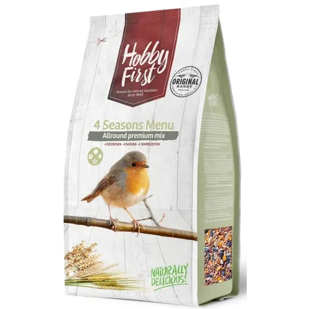 WildLife 4 Seasons Menu 4 kg - HobbyFirst à 7,60 € - Hobby First - 691430204 - Oiseaux de la nature