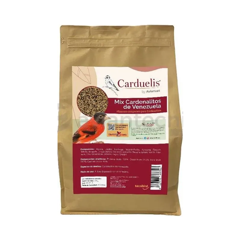 Mixtura Cardenalitos Mélange spécial pour cardinalitos vénézuéliens 2,5kg - Avianvet Mixtura Cardenalitos Mélange spécial pour cardinalitos vénézuéliens 2,5kg - Avianvet