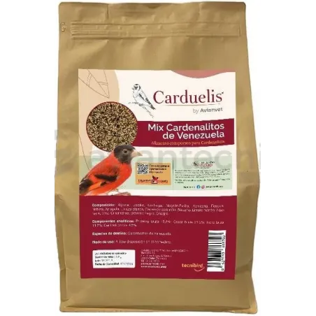 Mixtura Cardenalitos Mélange spécial pour cardinalitos vénézuéliens 2,5kg - Avianvet à 17,45 € - Avianvet - 98861 - Graines