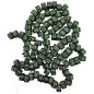 10 bagues fermées vertes 9 mm gravure au laser avec année 2026 - Ornibird