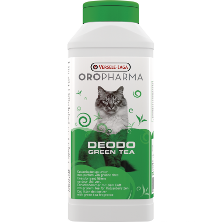 DLC 11/2025 - Oropharma Deodo Thé Vert 750gr - Désodorisant pour la litière - chats à 9,15 € - Versele-Laga - 460578 - Vente ...
