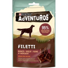 DLC 12/2025 - Adventuros - Filetti Boeuf 70gr - Purina à 3,50 € - Purina - 12509735 - Vente Flash