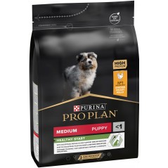 DLC 12/2025 - Puppy Medium Healthy Start - Riche en poulet 3kg - Pro Plan à 26,20 € - Purina - 12272214 - Vente Flash